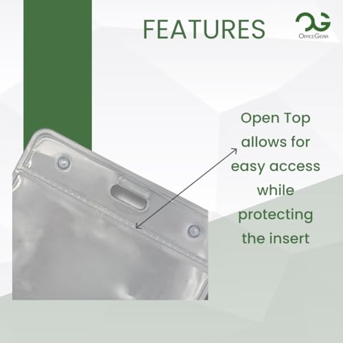 OfficeGear Event Badge Holder - A7 Size