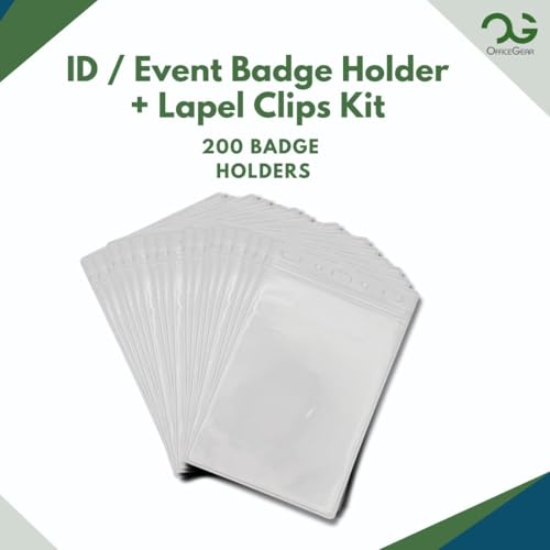 OfficeGear Event Badge Holder - A6 Size