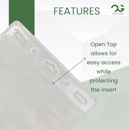 OfficeGear Event Badge Holder - A7 Size