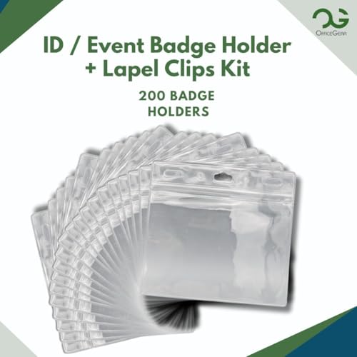 OfficeGear Event Badge Holder - A7 Size