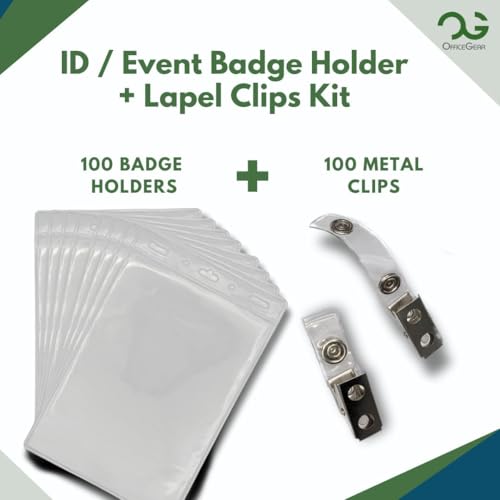 OfficeGear Event Badge Holder - A6 Size