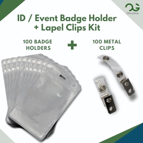 OfficeGear Event Badge Holder - A7 Size