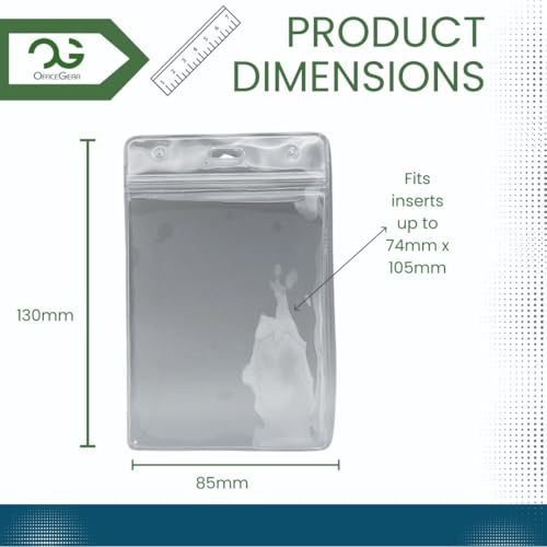 OfficeGear Event Badge Holder - A7 Size
