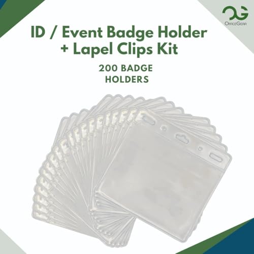 OfficeGear Event Badge Holder - A7 Size