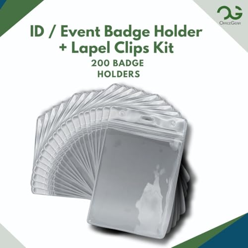 OfficeGear Event Badge Holder - A7 Size