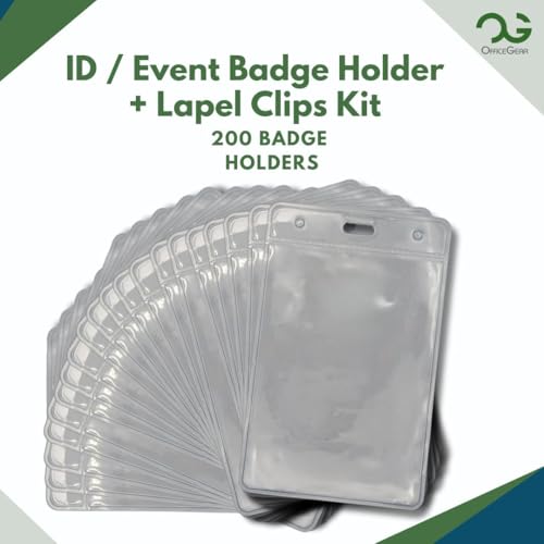 OfficeGear Event Badge Holder - A7 Size
