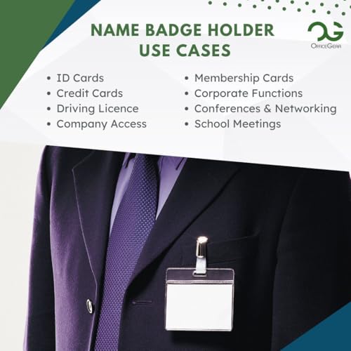 OfficeGear Event Badge Holder - A7 Size