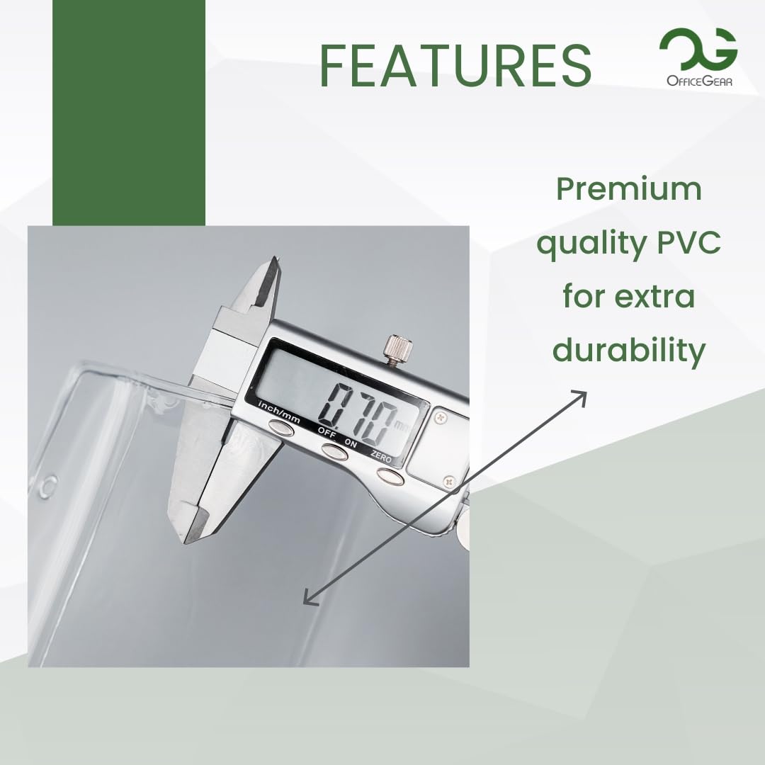 OfficeGear Event Badge Holder - A7 Size