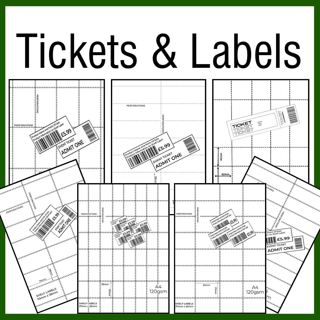 Shelf Labels & Tickets – OfficeGear