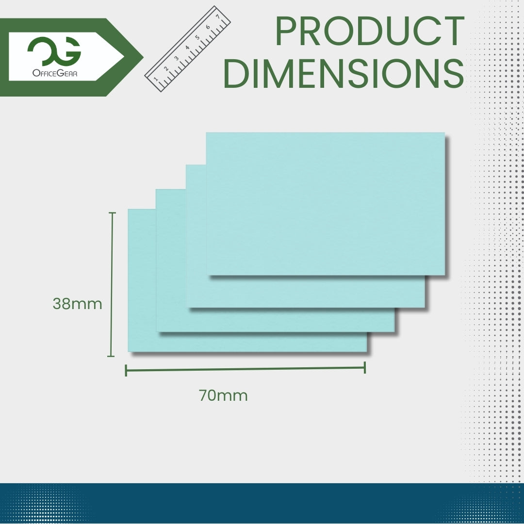 OfficeGear Shelf Labels 21-Up: Blue Perforated Printable Labels - 25 Sheets / 525 Labels with Free Template