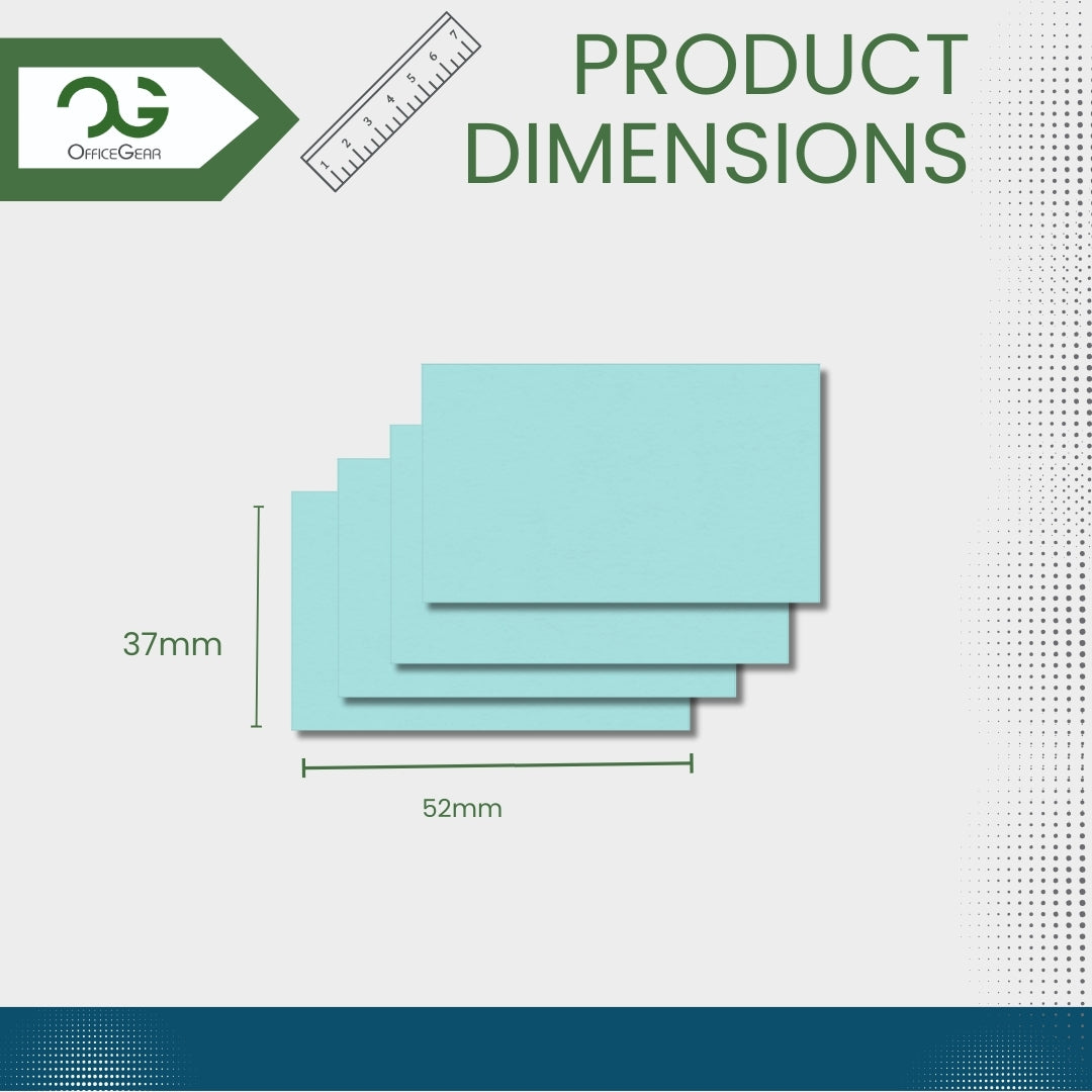 OfficeGear Blue Shelf Labels 32-Up: Perforated Printable Labels - 25 Sheets / 800 Labels with Free Template